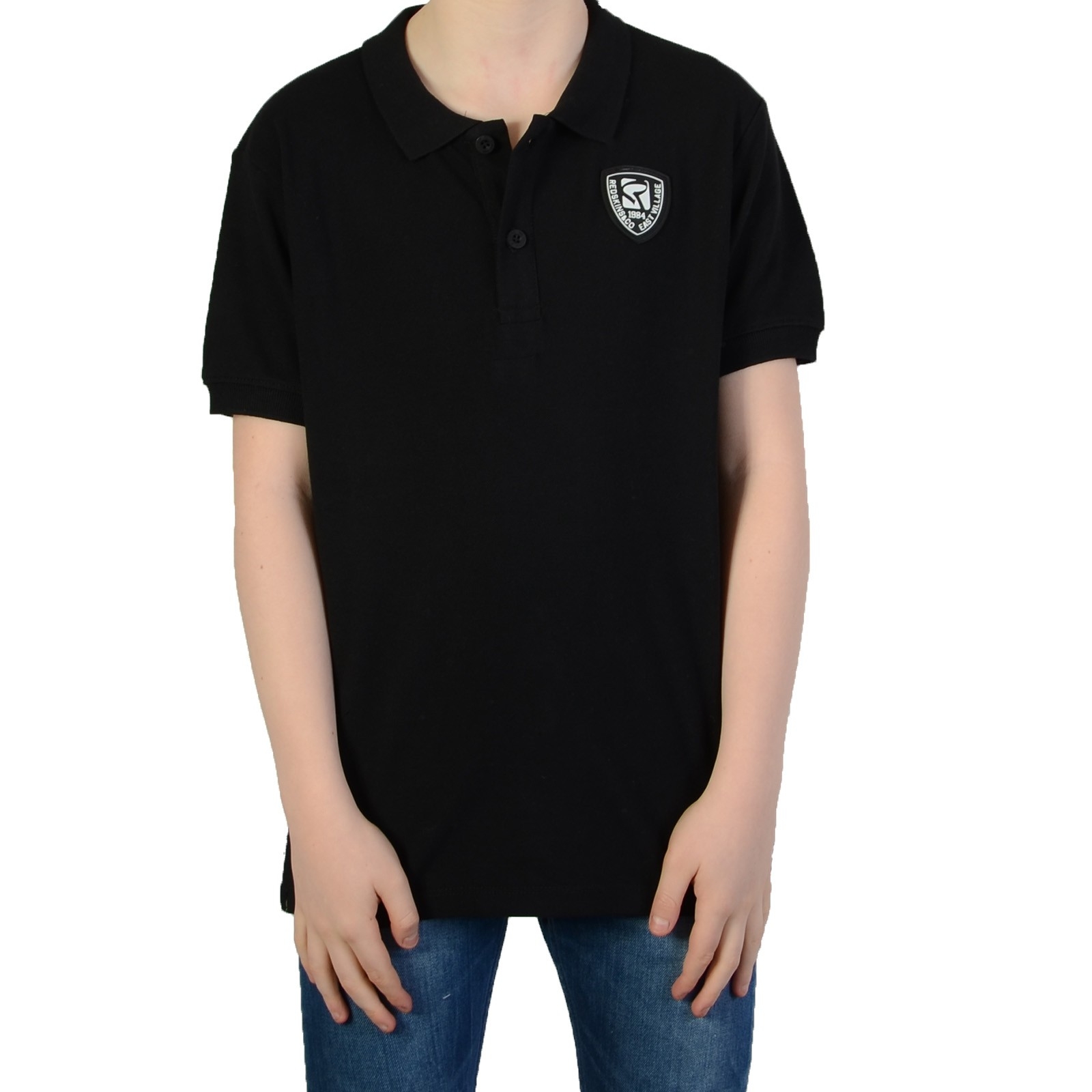 Polo Redskins Enfant Cube Pique Ice Blue