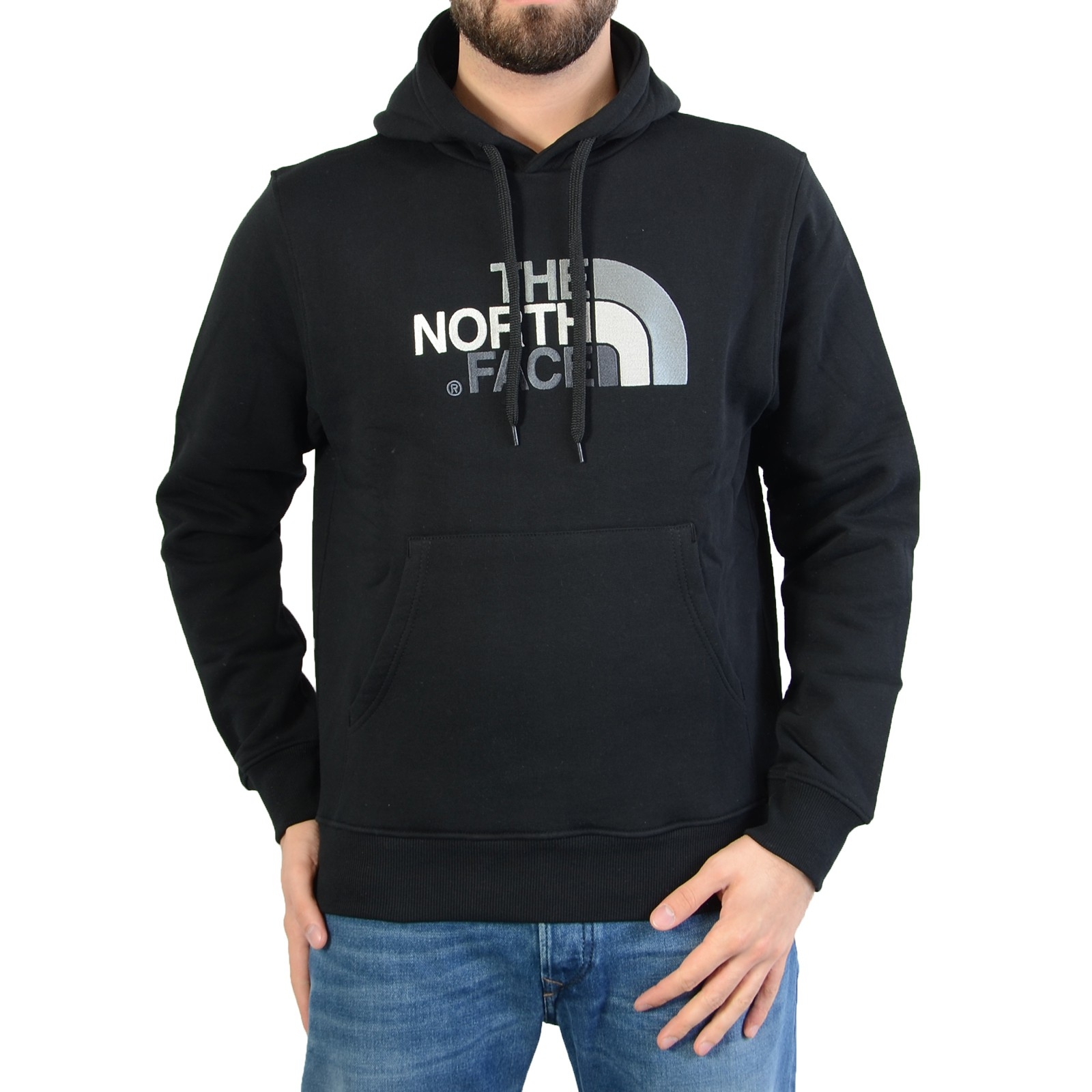 Sweat T0AHJYKX7 Drew Peak Pullover Hoodie Tnf Black / Tnf Black