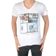 T-shirt Deeluxe Niño S16189K Brett Chico Blanco 