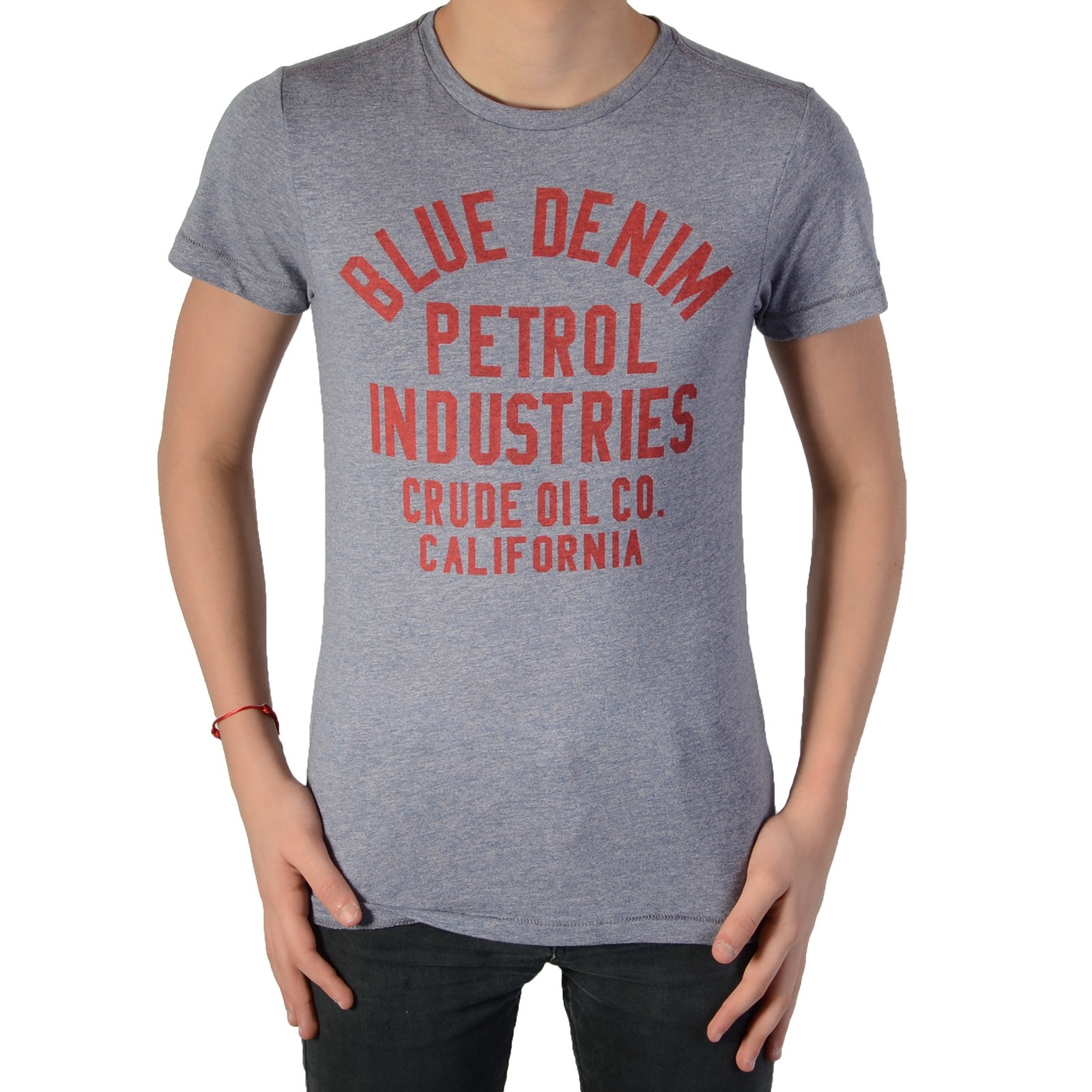 T-shirt Petrol Industries B-SS16-TSR575 549 Faded Indigo 