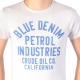 T shirt Petrol Industries Enfant Light Grey Melee