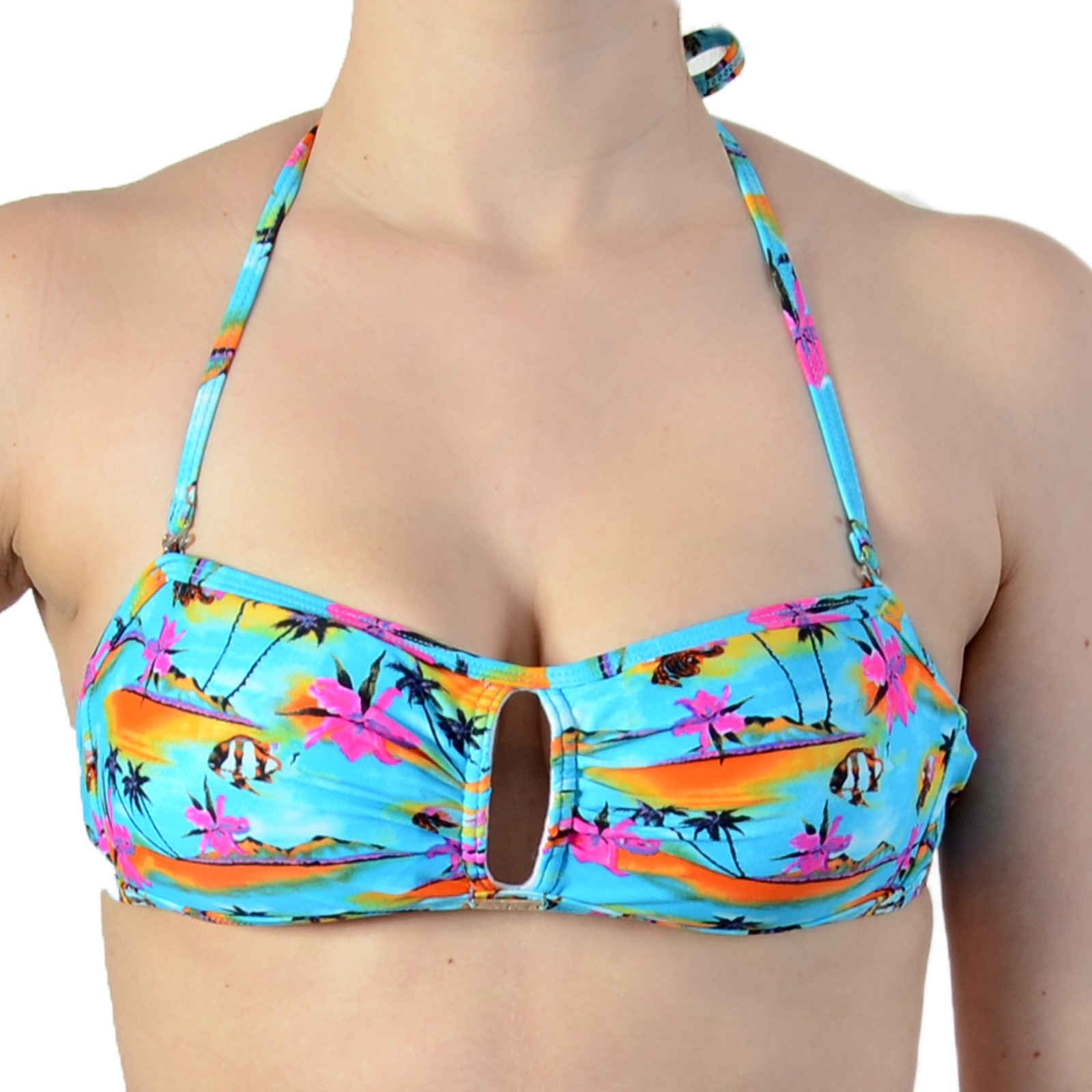 Top Swimsuit Valège Sunset Turquoise