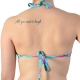 Haut de Maillot de Bain Valège Sunset Turquoise