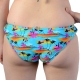 Bas de Maillot de Bain Valège Sunset Turquoise