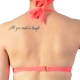 Haut de Maillot de Bain Valège Wabaso Corail