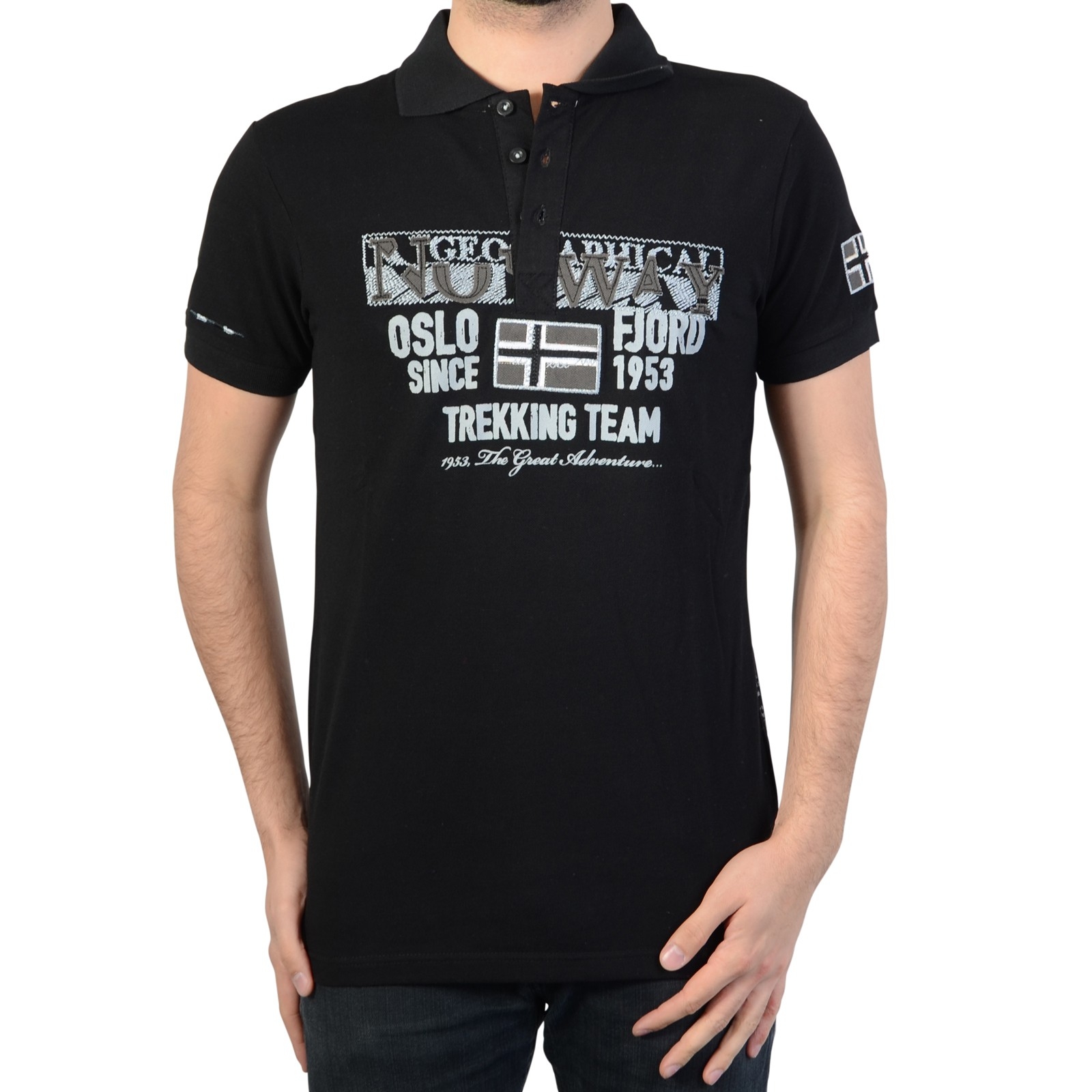 Polo Geographical Norway Kopervik SS Men 100-Black