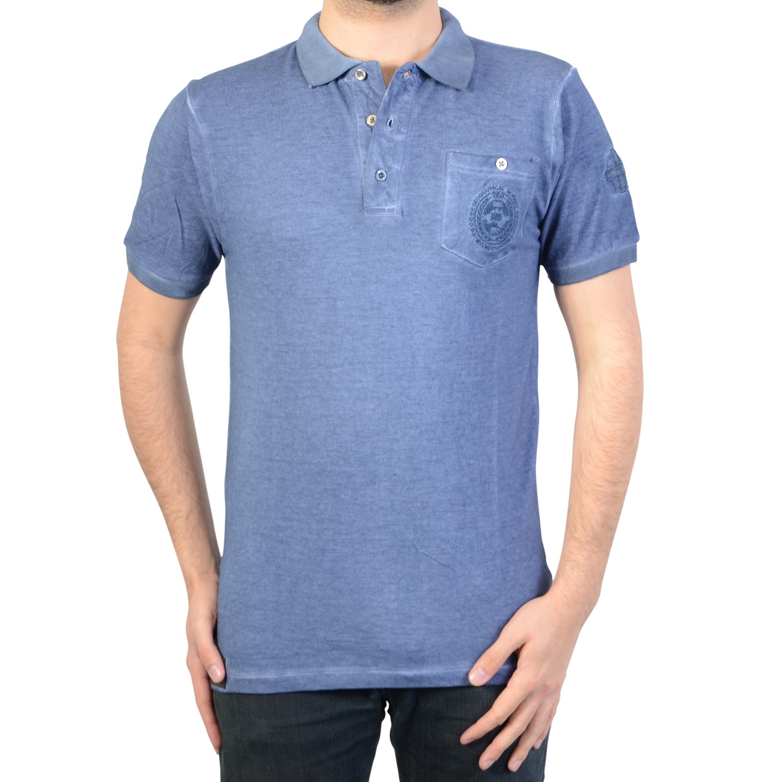 Polo Geographical Norway Kaucun SS Men 100 Indigo