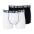 Boxer Redskins Pack De 2 Bx02Nobl Set Noir/Blanc