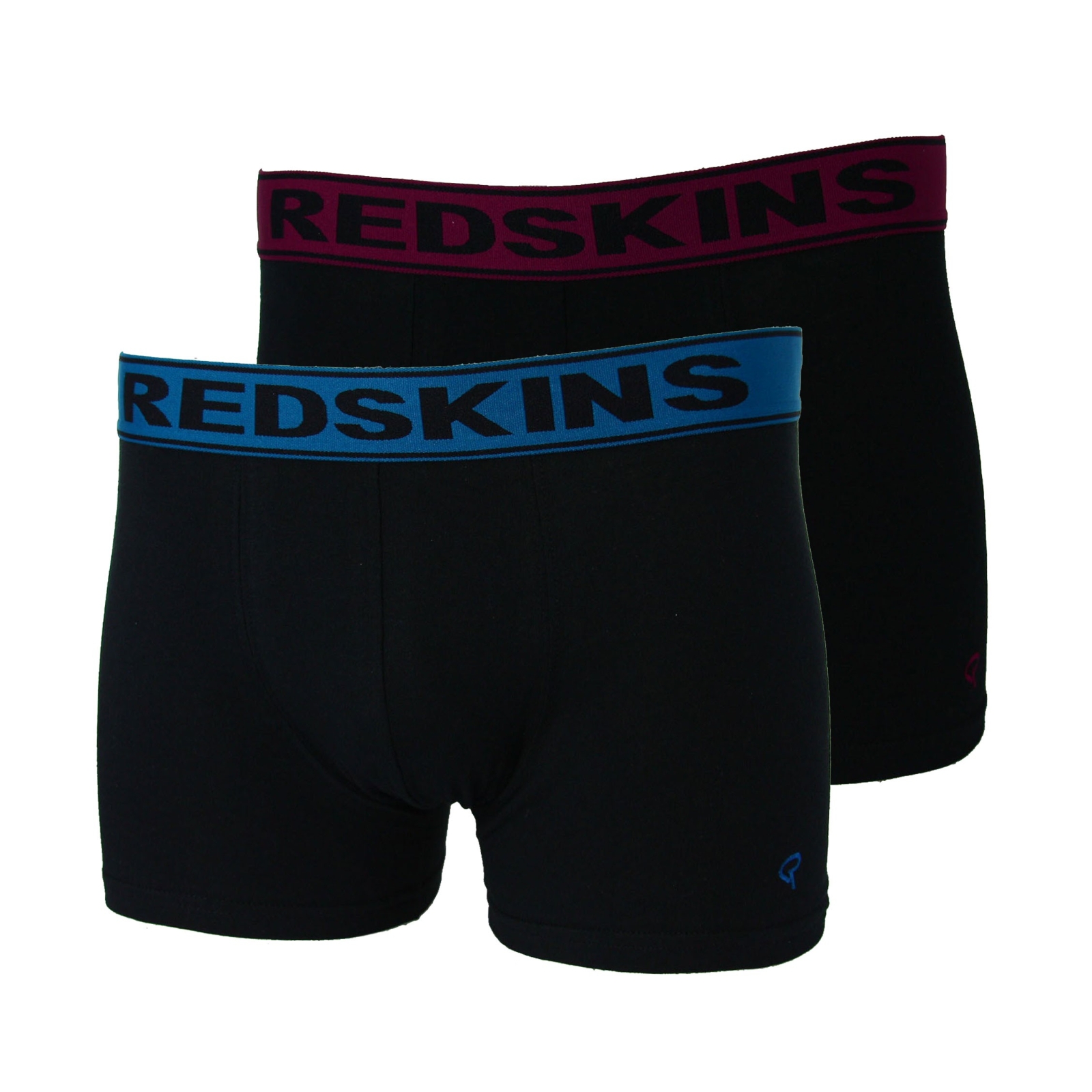 Boxer Redskins 2 Pack Bx04 BUBX Blue/Bordeaux
