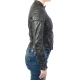 Blouson Cuir Pepe Jeans Rocky PL401068 Black 999