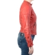 Blouson Cuir Pepe Jeans Rocky PL401068 Ruby 276