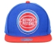 Casquette Mitchell And Ness Detroit Piston Bleu / Rouge