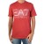 Tee Shirt EA7 Emporio Armani Rouge  