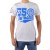 T-Shirt be and Be Touchdown 55 Blanc / Bic