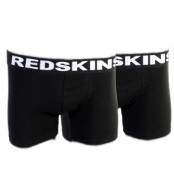 Boxer Redskins Pack De 2 Bx01 Nono Set Noir/Noir