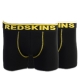 Boxer Redskins Pack De 2 Bx02Nono-Set Noir/Noir