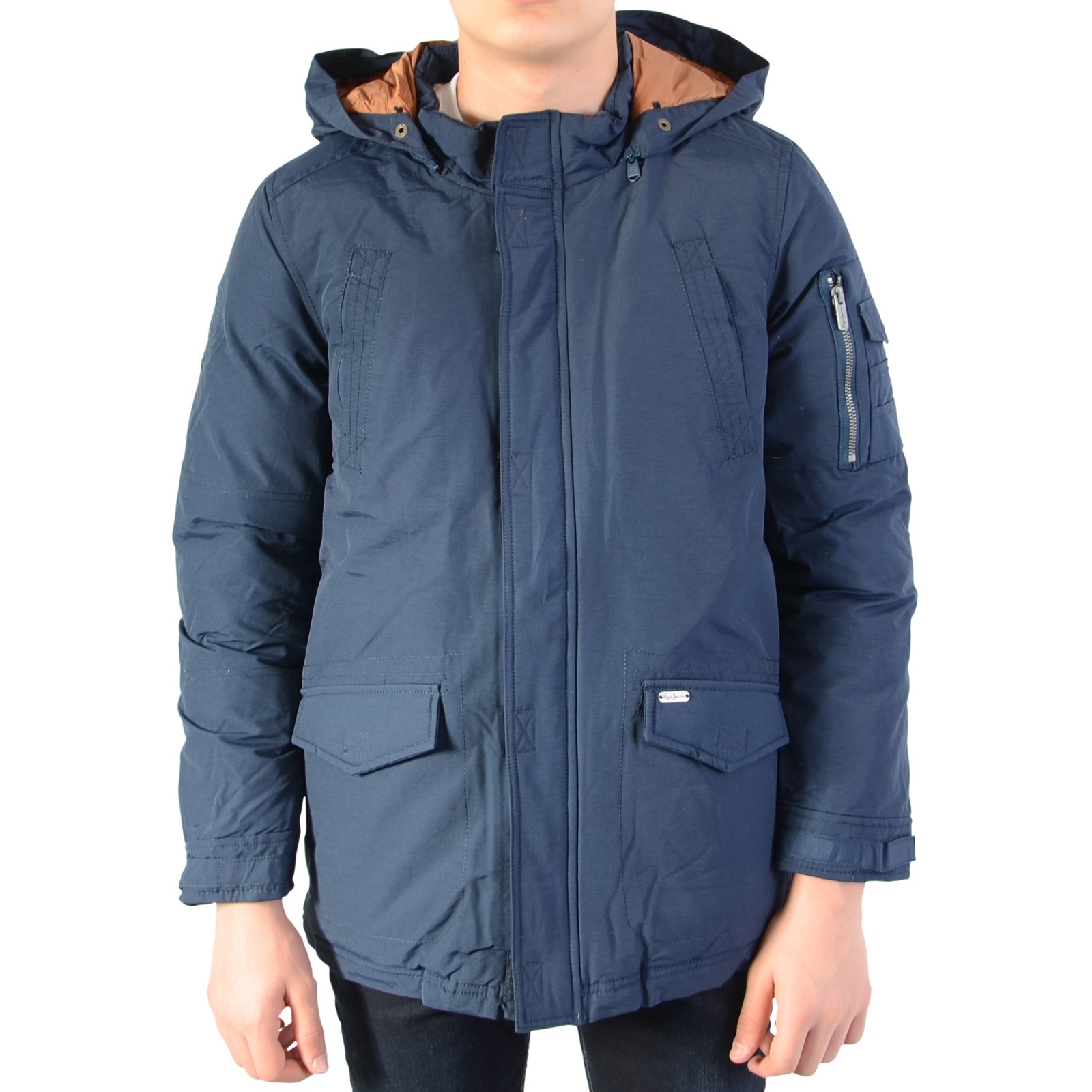 Chaqueta De Pepe Jeans Hijo Conrad Pb400475 Azul De La Medianoche 