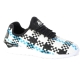 Basket Asflt Speed Socks White / Black /Blue