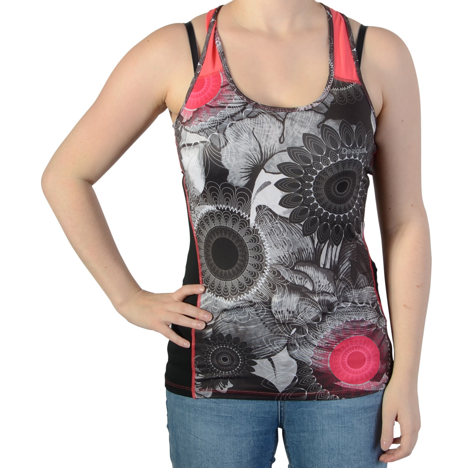 Debardeur Desigual 67T2SA6 Gris Metal 2031
