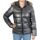 Down jacket Le Temps Des Cerises DOU F Igloo2 Silver
