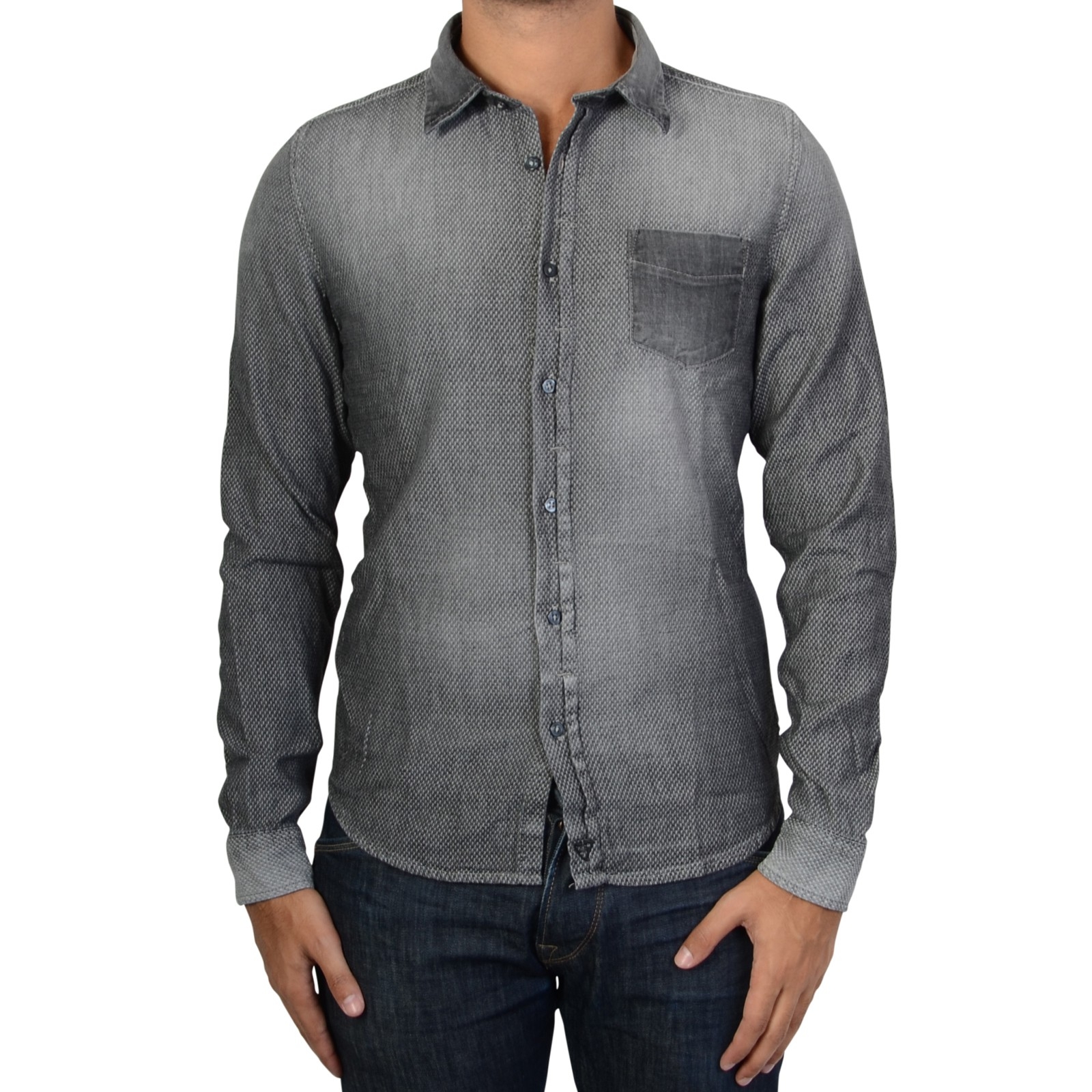 Shirt Fifty Four Gonul JB48 Gray E-37-U