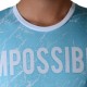 Tee Shirt Celebry Tees Crack Blanc / Bleu