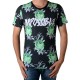 Tee Shirt Celebry Tees Roses Noir / Vert