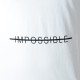 Tee Shirt Celebry Tees Impossible Blanc