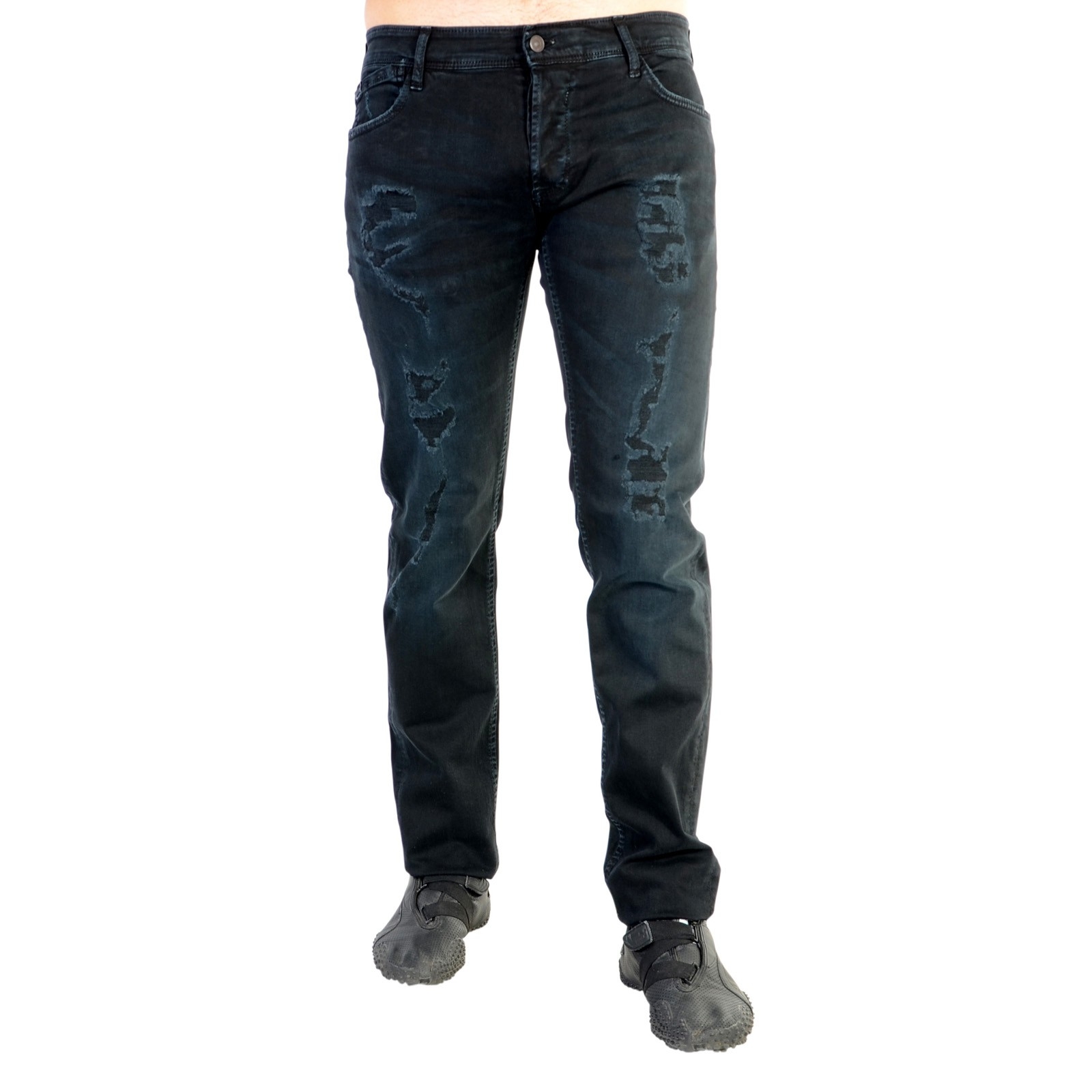 Jeans Le temps Des Cerises basic 711WL168 Black