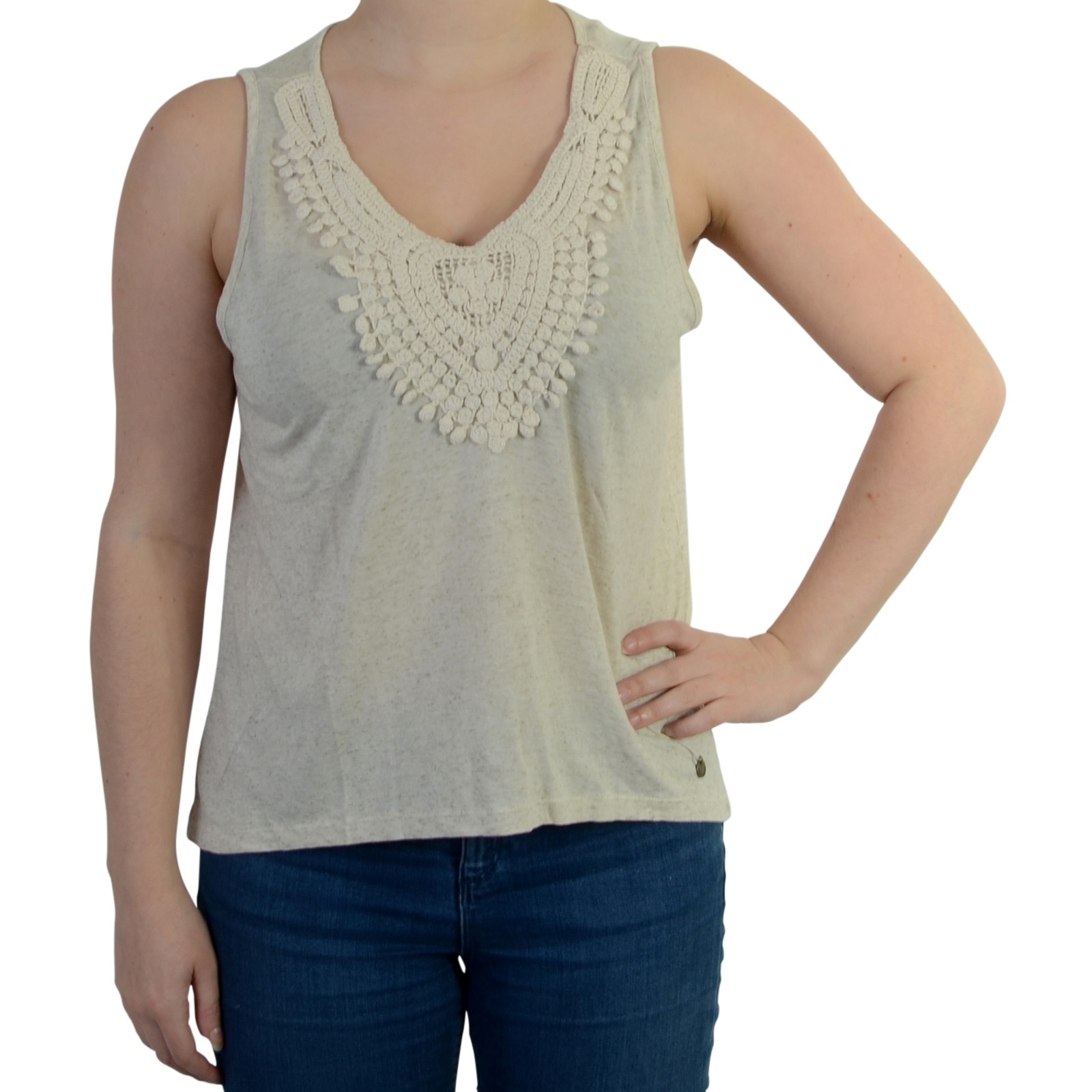 Camiseta De Pepe Jeans Lolas De Color Crudo