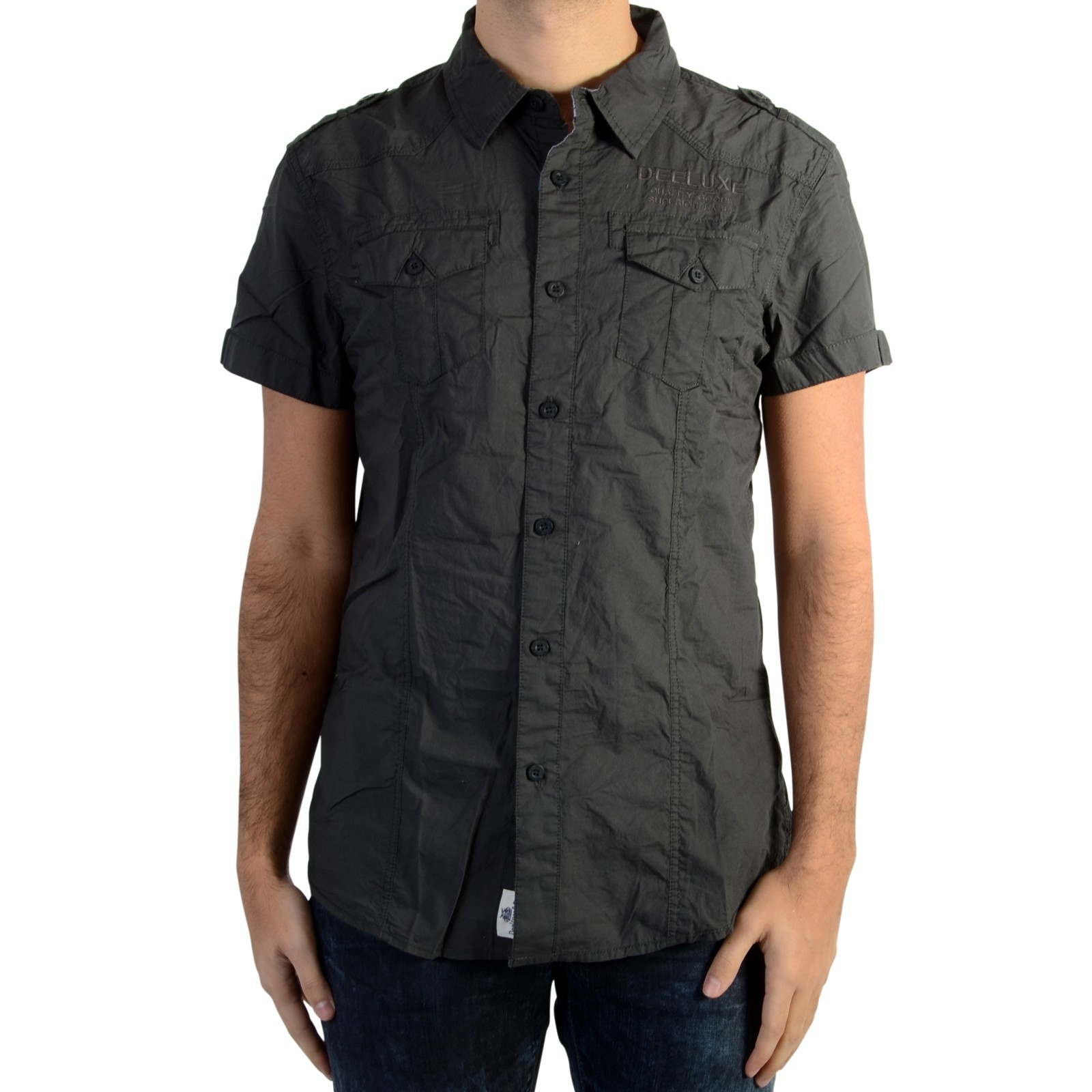 Shirt Deeluxe S17431 Sparodry Charcoal