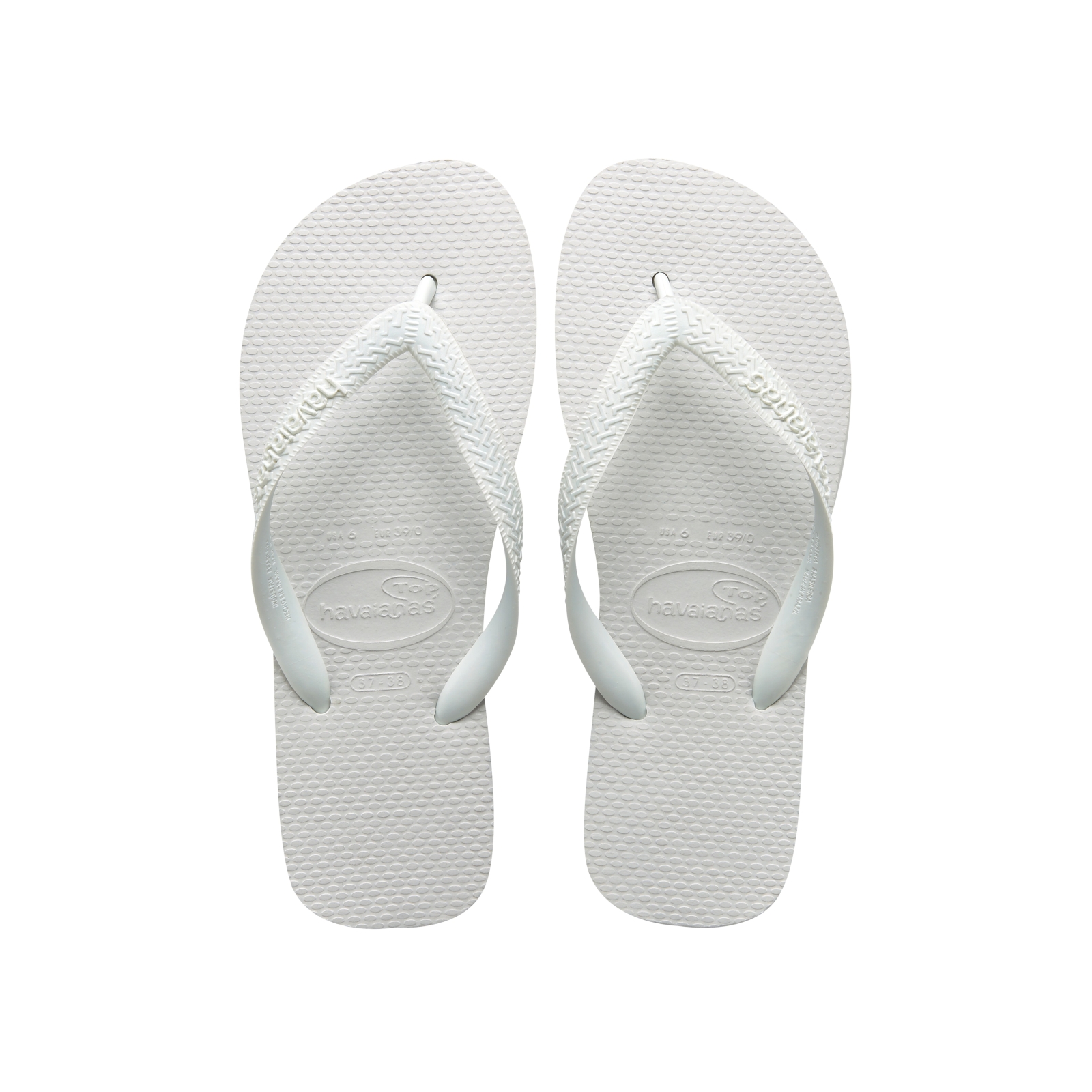 Tong Havaianas H Top pour Homme Blanc