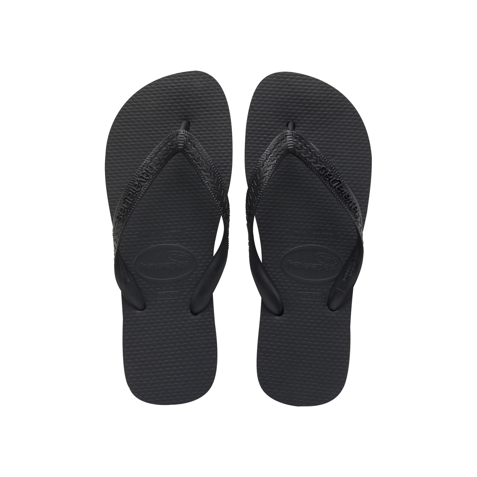 Tong Havaianas H Top pour Homme Noir