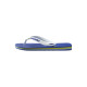 Tong Havaianas H Brazil Logo pour Homme Bleu Marine