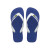 Tong Havaianas H Brazil Logo pour Homme Bleu Marine