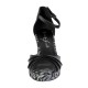 Sandales Compensée Femme The Divine Factory TDF2910 Noir