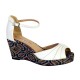 Sandales Compensée Femme The Divine Factory