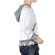 Sweat Enfant Diesel Spiko K100 Blanc / Gris