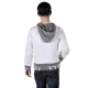 Sweat Enfant Diesel Spiko K100 Blanc / Gris