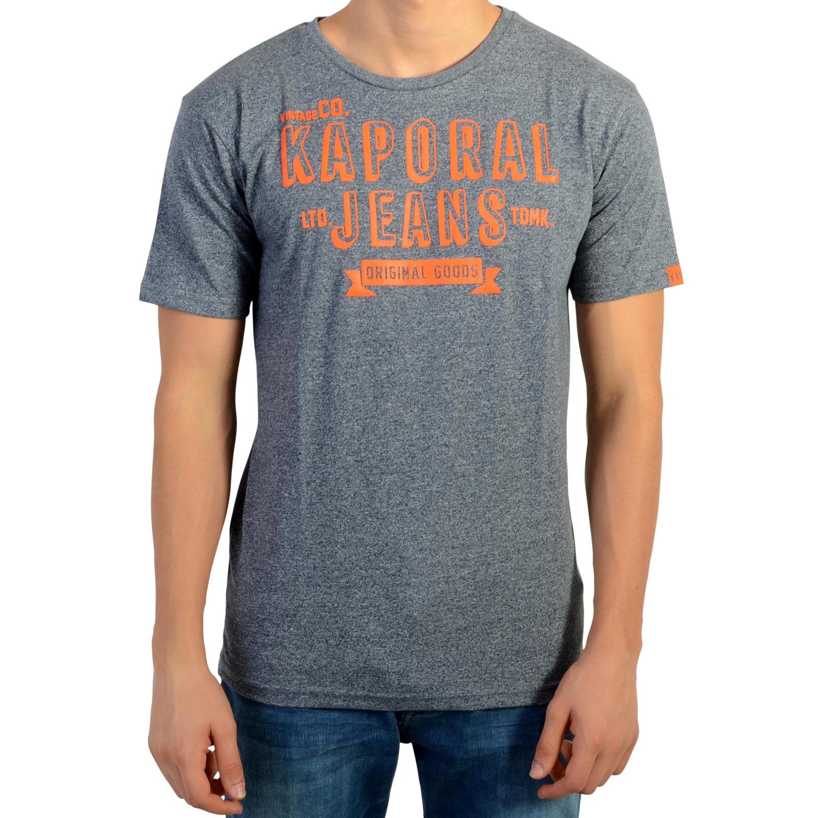 Tee Shirt Kaporal Child Napy Navy Melanged