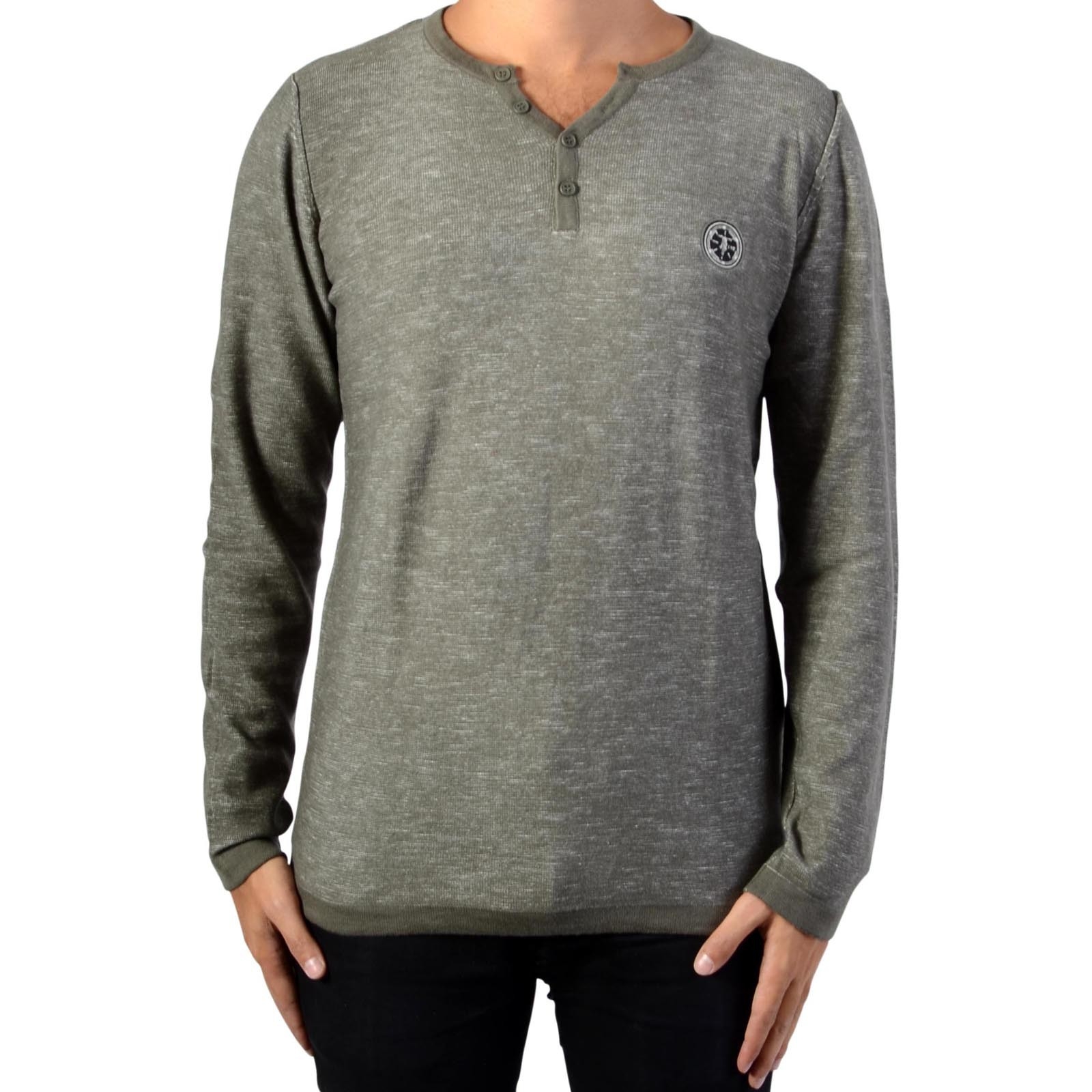 Pull Le Temps des Cerises Gabriel Khaki 
