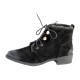 Boots Lace up The Divine Factory WT1721-L07 Black