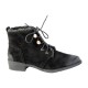 Bottine Lacet The Divine Factory WT1721-L07 Noir