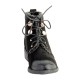Bottine Lacet The Divine Factory WT1721-L07 Noir