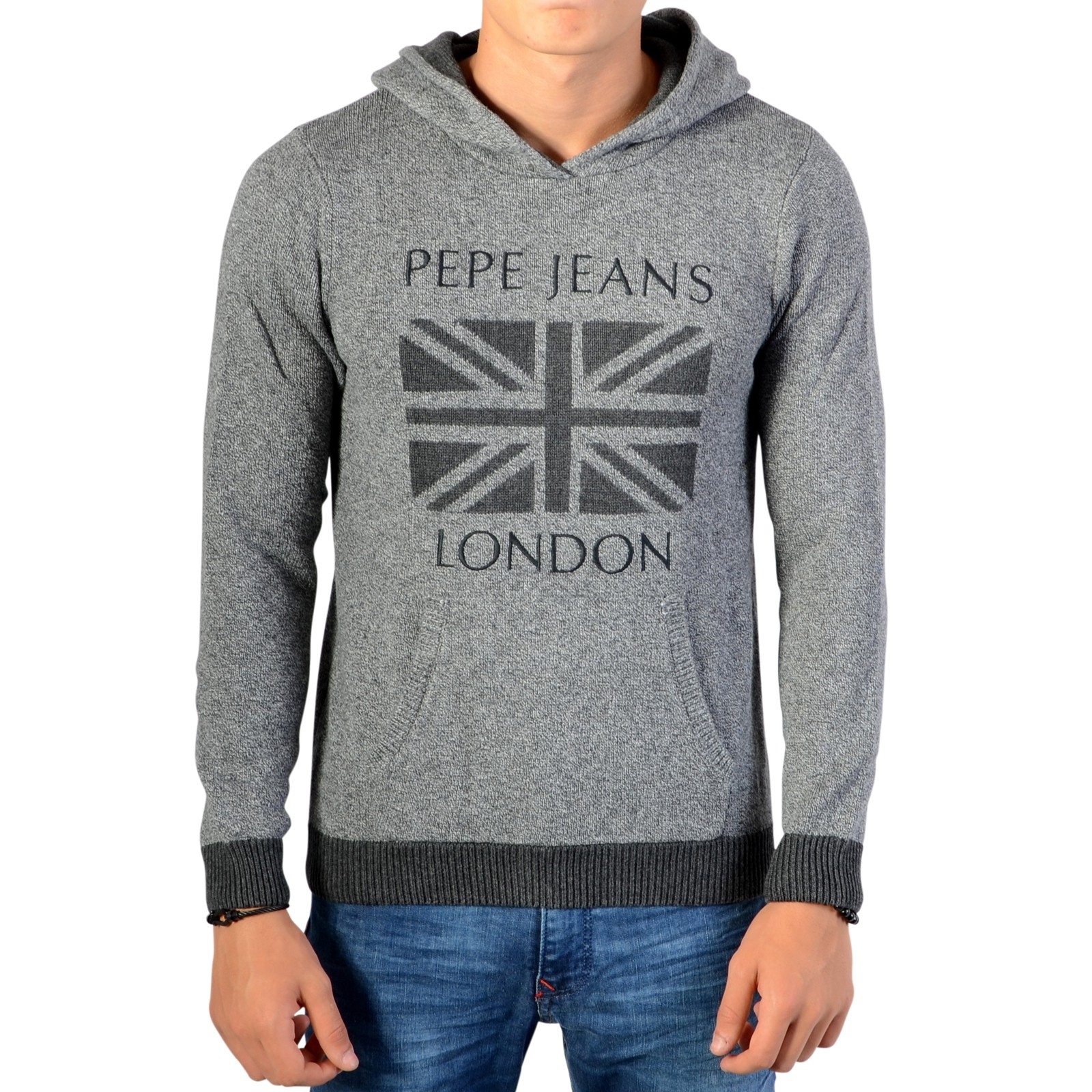 Sweat Pepe Jeans Child Eliot Jr PB700620 Grey 945