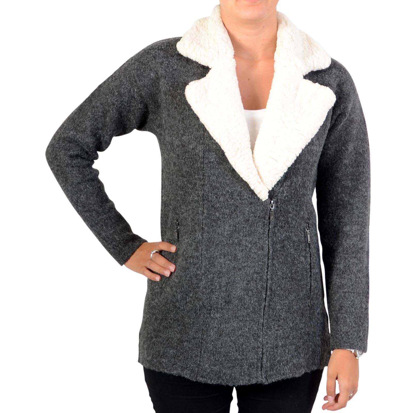 Cardigan, Kaporal Fish Dark Grey Melanged
