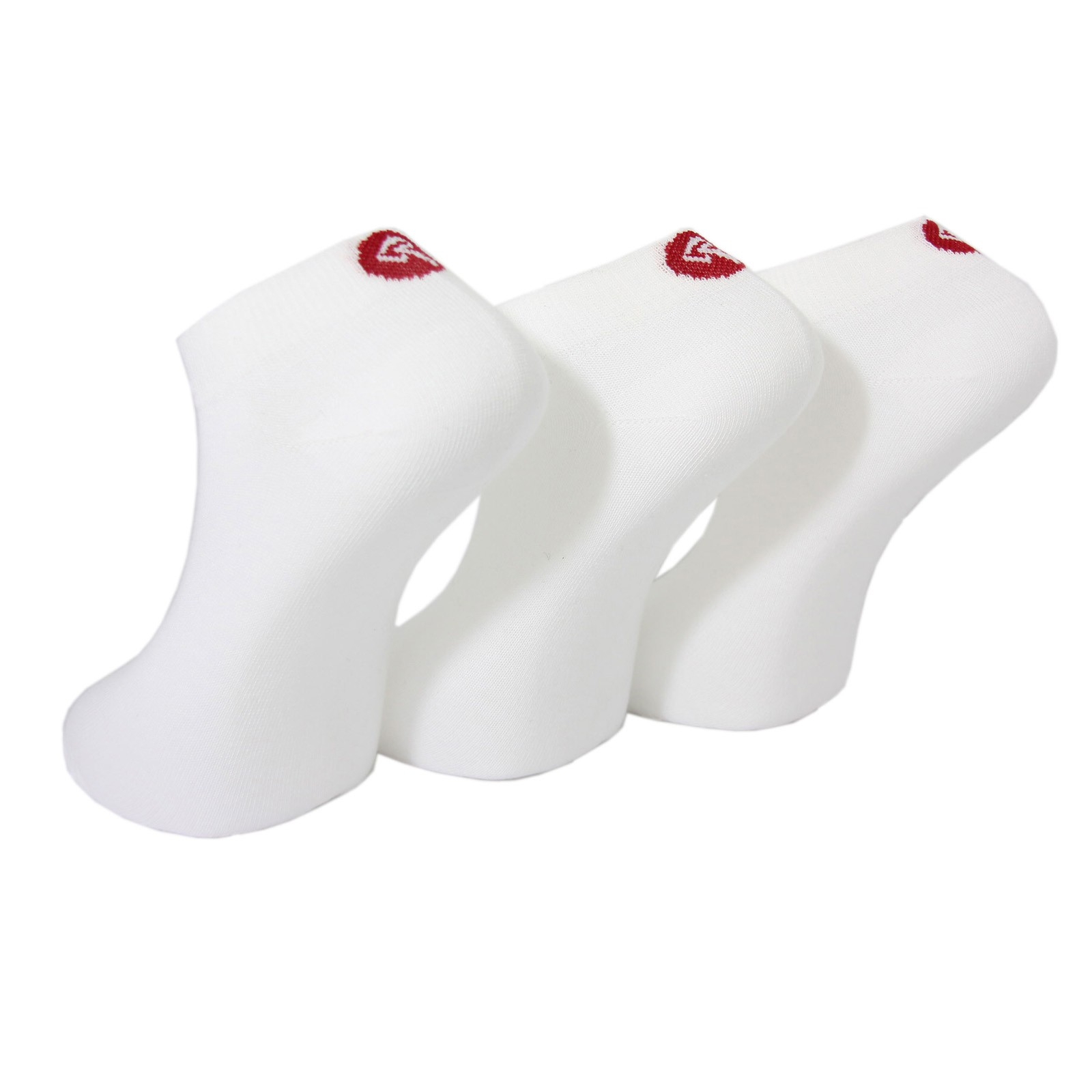 Pack de 3 Paire de Chaussettes Mi-Courte Redskins Cha04 Blanc