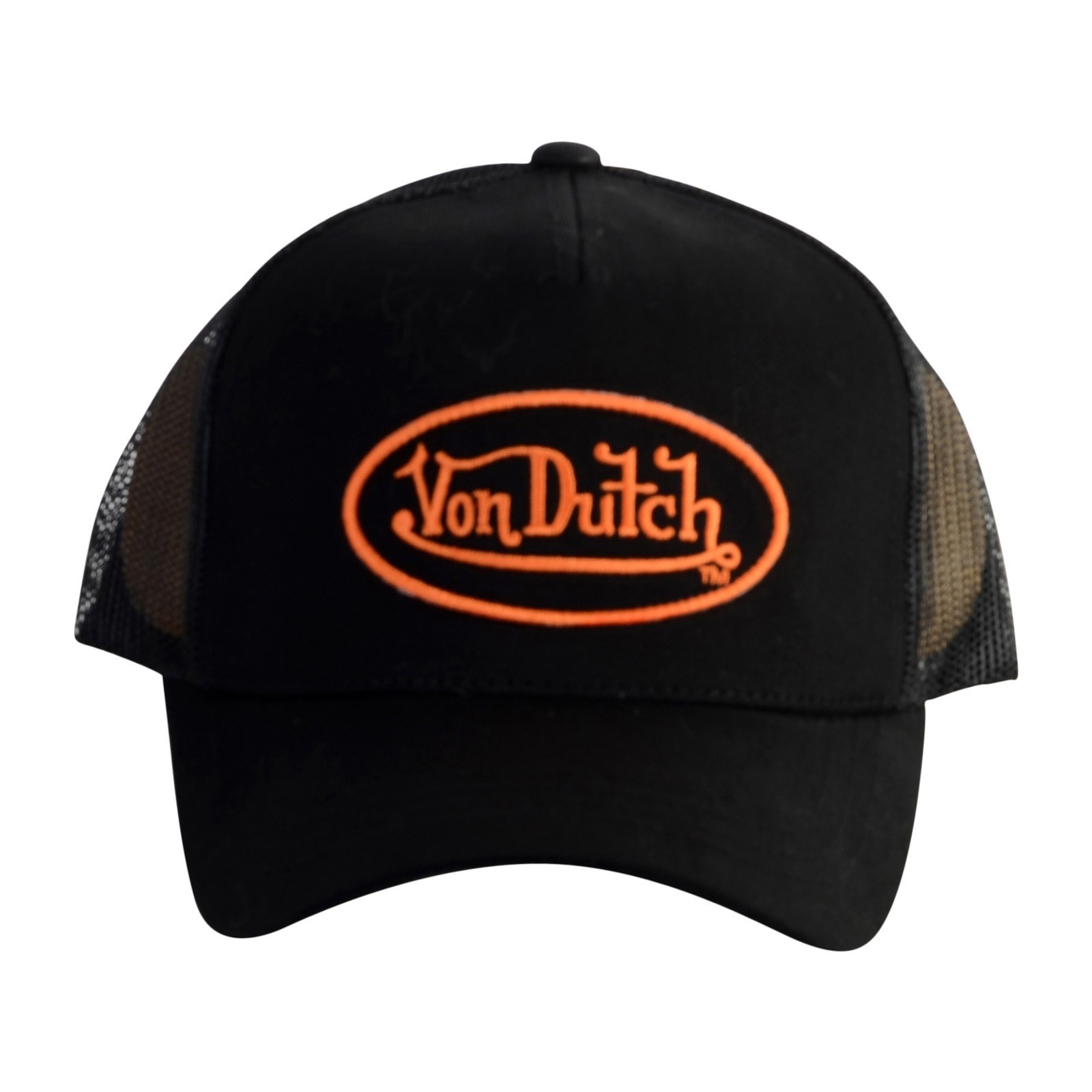 Cap Von Dutch Matt01 Black Orange 
