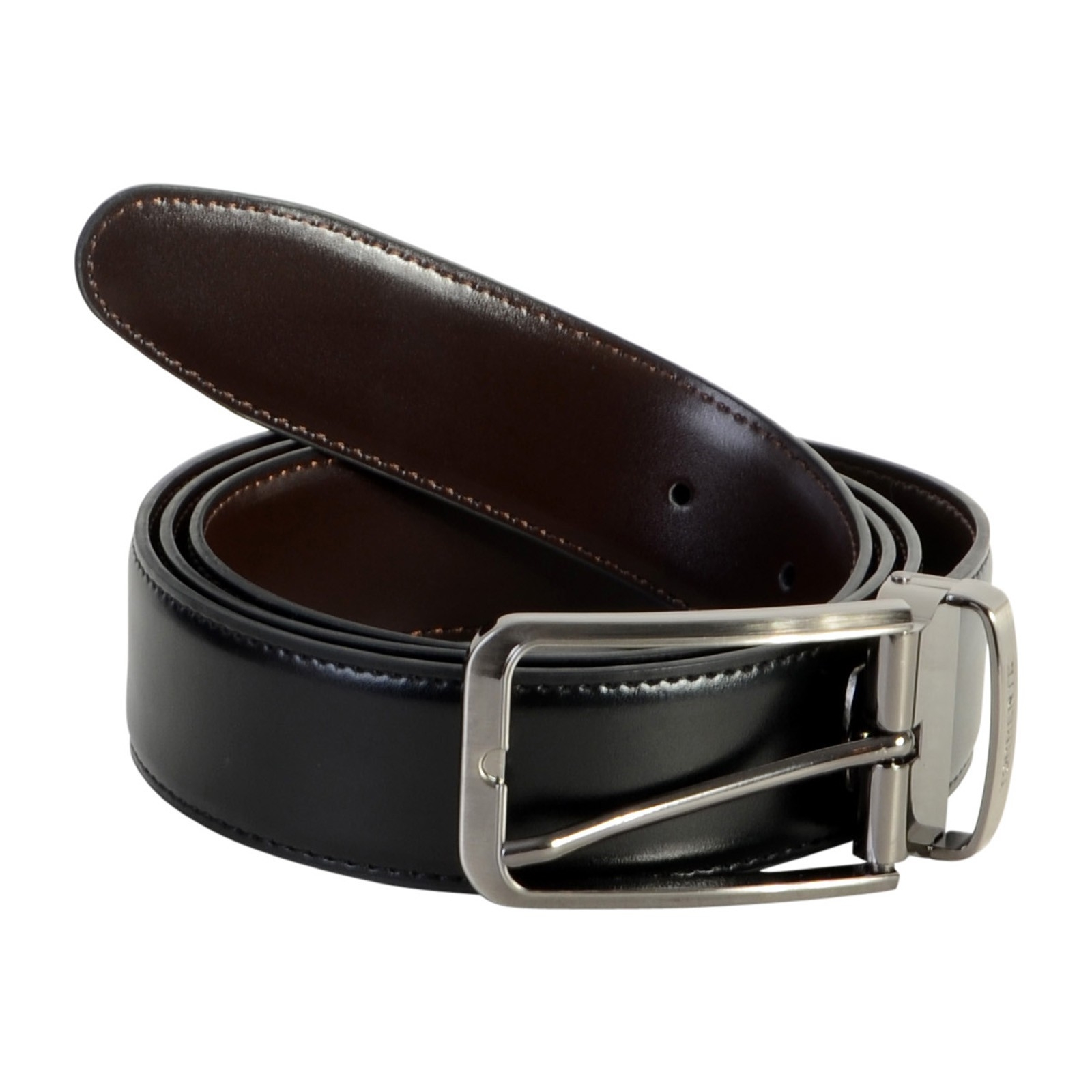  Ceinture Torrente Avec Boite Cadeau Reversible Noir et Marron CM22