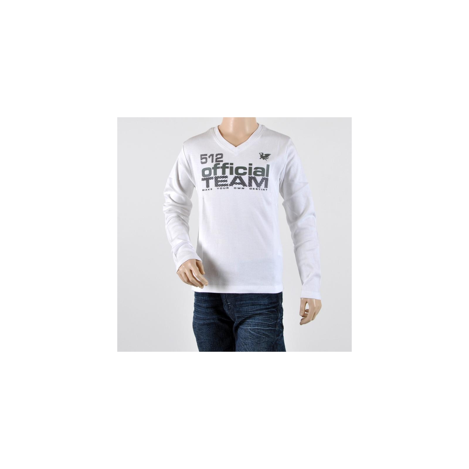 T-Shirt Enfant RG 512 Manches Longues RGH 465 Blanc